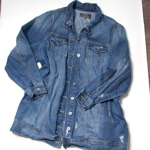 Torrid Longline Jean Jacket 4X